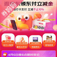 京东优惠券：京东东付立减金